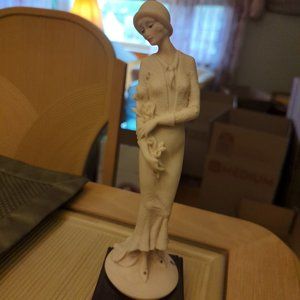 Guiseppe Armani Lady with Flowers Figurine